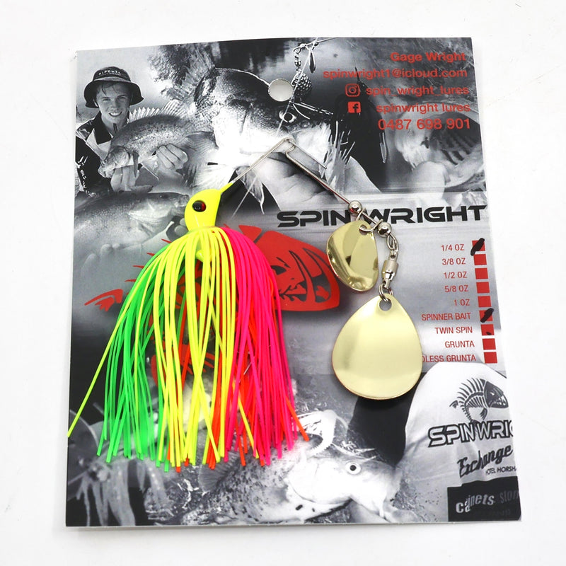 Load image into Gallery viewer, Spinwright 1/4oz Double Colorado Spinnerbaits
