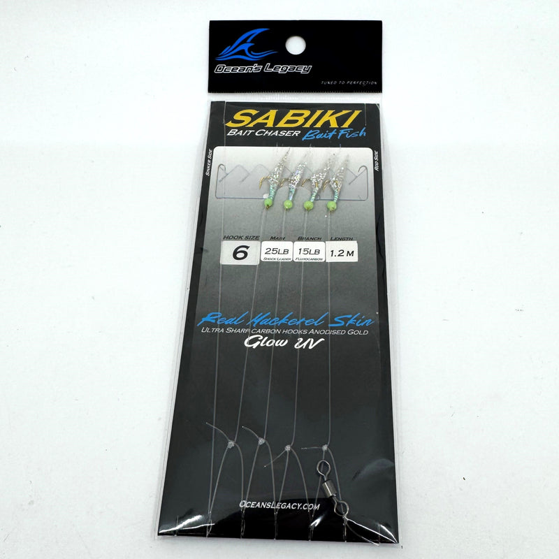 Load image into Gallery viewer, Ocean's Legacy Sabiki Rig 4 Hooks
