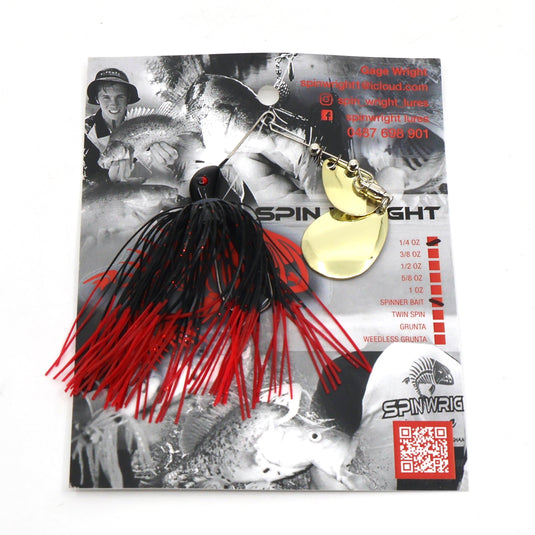 Spinwright 1/4oz Double Colorado Spinnerbaits