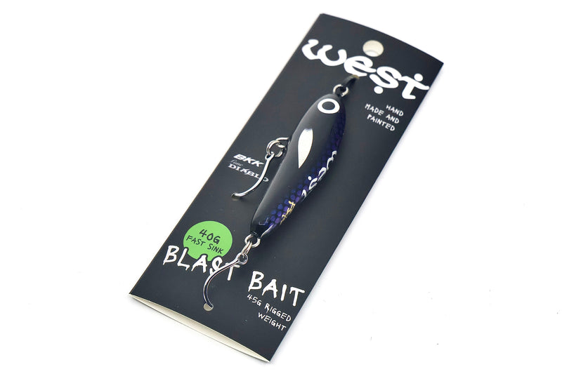 Load image into Gallery viewer, West Coast Poppers Blast Bait 2.0 - Fast Sink 90mm (Rigged)
