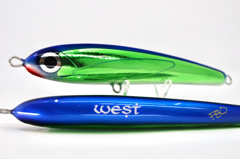 Load image into Gallery viewer, West Coast Poppers 80g Floating (F80) 210mm
