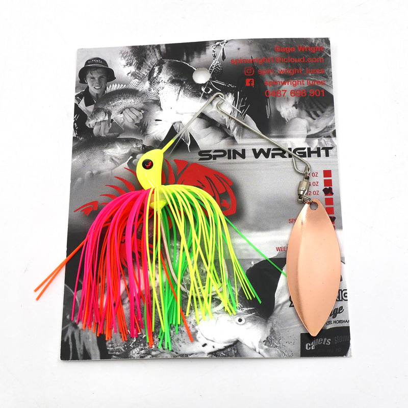 Load image into Gallery viewer, Spinwright 1/2oz Single Willow Spinnerbaits
