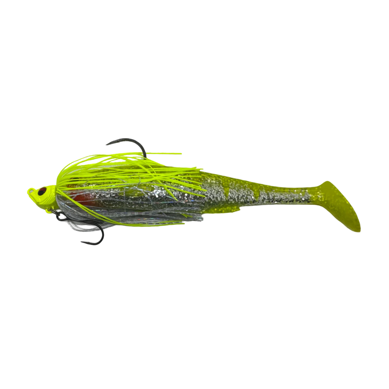 Load image into Gallery viewer, Spinwright 1oz Swim Jig x IRUKANJI 7”
