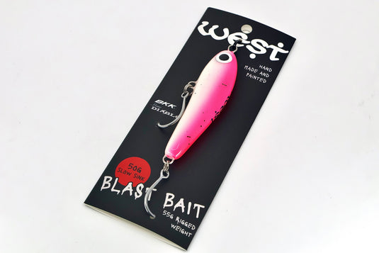 West Coast Poppers Blast Bait 2.0 - Slow Sink 120mm (Rigged)