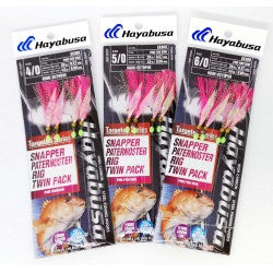 Load image into Gallery viewer, Hayabusa Paternoster Snapper Rig Flasher Twin Pack
