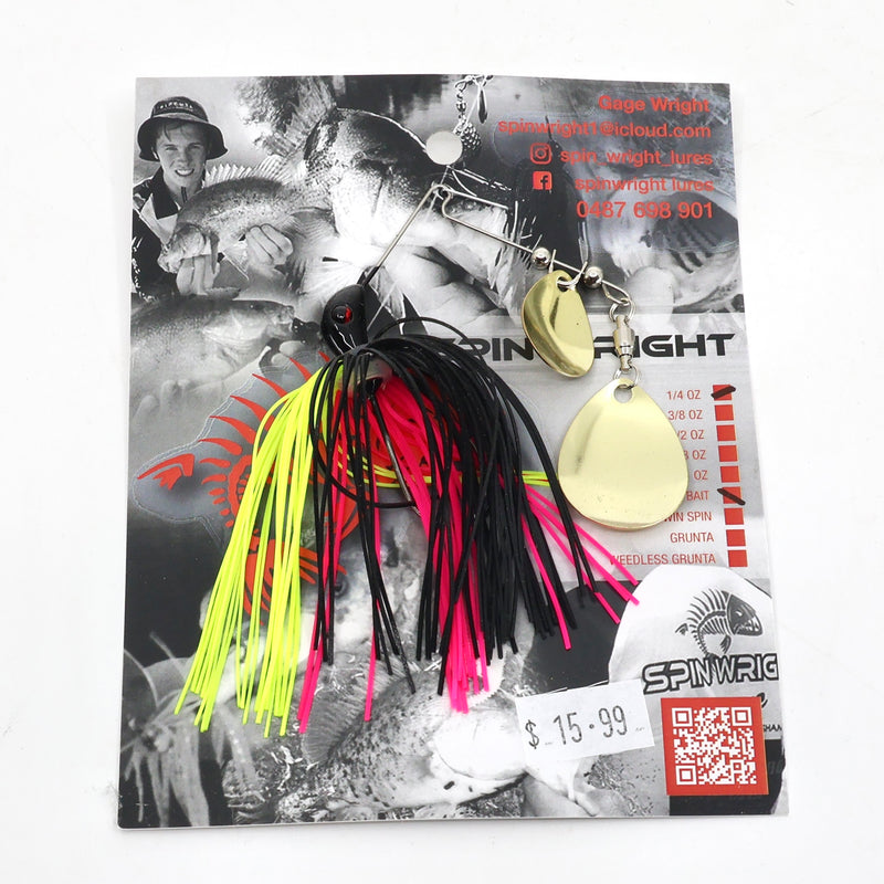 Load image into Gallery viewer, Spinwright 1/4oz Double Colorado Spinnerbaits

