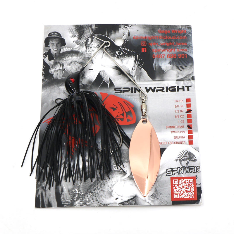 Load image into Gallery viewer, Spinwright 1/2oz Single Willow Spinnerbaits
