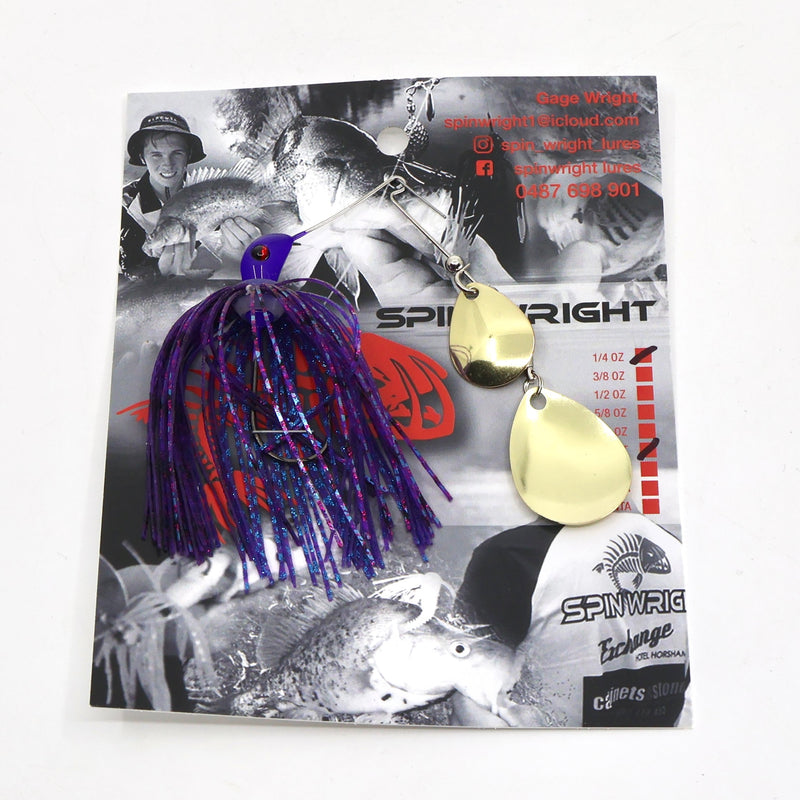 Load image into Gallery viewer, Spinwright 1/4oz Double Colorado Spinnerbaits
