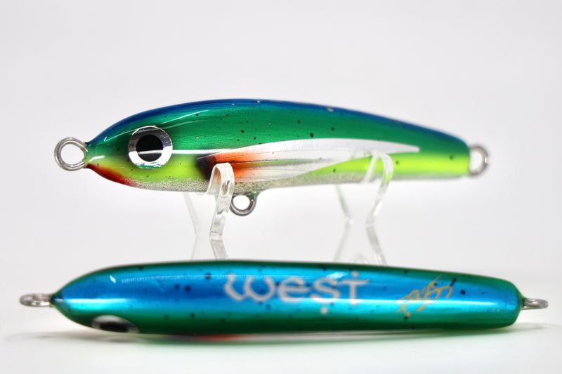 Load image into Gallery viewer, West Coast Poppers 35g Fast Sink (FS35) 110mm
