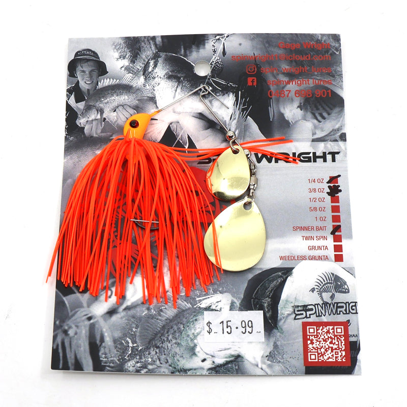 Load image into Gallery viewer, Spinwright 1/4oz Double Colorado Spinnerbaits
