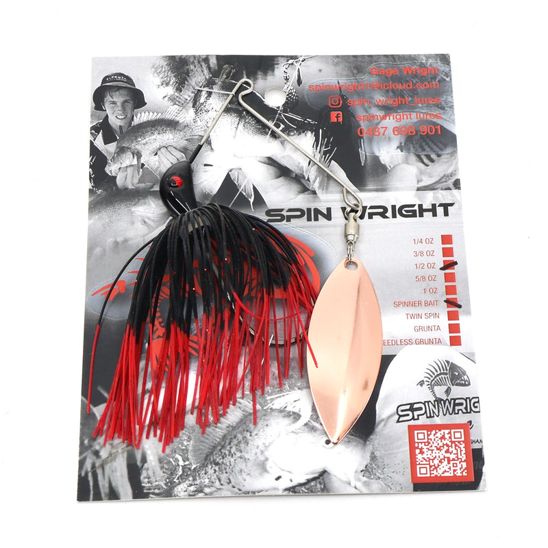 Load image into Gallery viewer, Spinwright 1/2oz Single Willow Spinnerbaits
