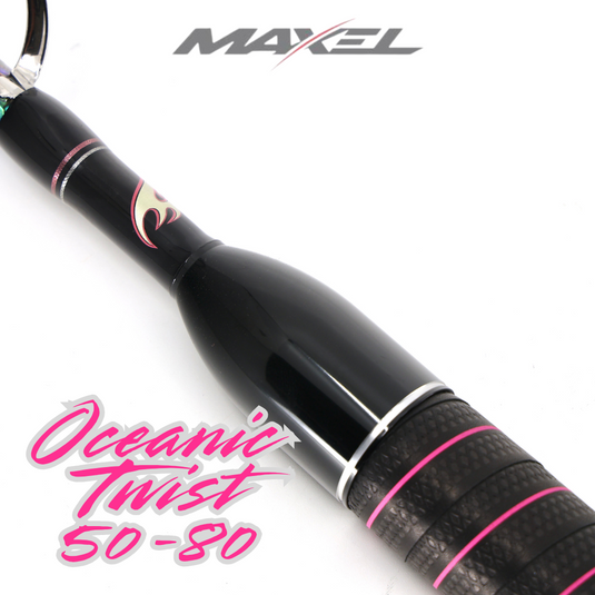 Maxel Oceanic Series Trolling Rod 50-80lbs (Twist Model - Bent Butt)