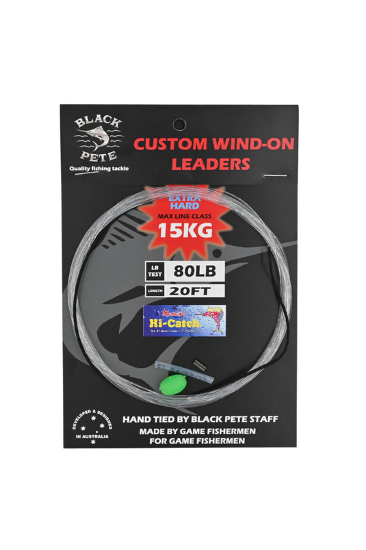 black mono fishing line Black Pete