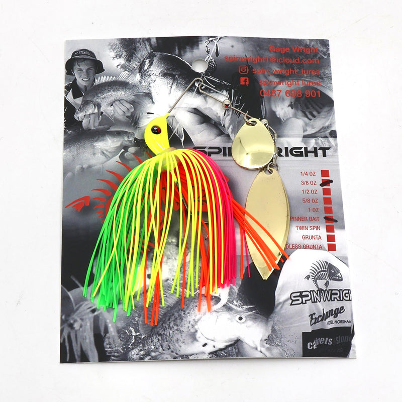 Load image into Gallery viewer, Spinwright 3/8oz Tandem Spinnerbaits

