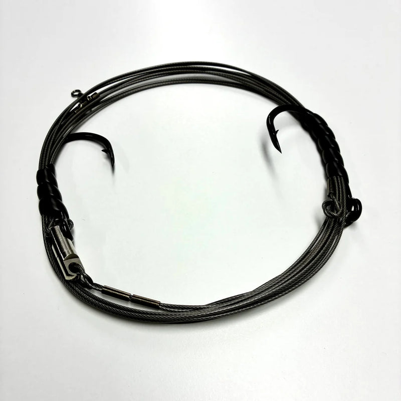 Load image into Gallery viewer, GameOver Devil Series- Double Devil Land-Based Shark Trace- Carbon Coated 400lb 5m
