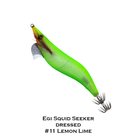 Ocean's Legacy - EGI Seeker Dressed Squid Jig 3.5D