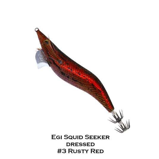 Ocean's Legacy - EGI Seeker Dressed Squid Jig 3.5D