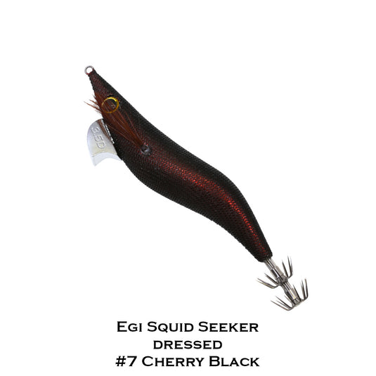 Ocean's Legacy - EGI Seeker Dressed Squid Jig 3.5D