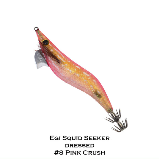 Ocean's Legacy - EGI Seeker Dressed Squid Jig 3.5D