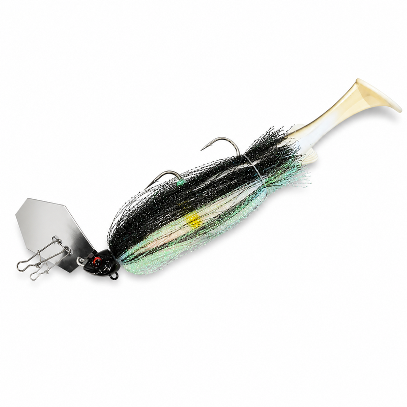 Load image into Gallery viewer, Spinwright Beast Grunta Fluffball x Raijin Shad 220 (1oz)
