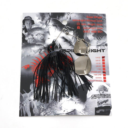 Spinwright 1/4oz Double Colorado Spinnerbaits