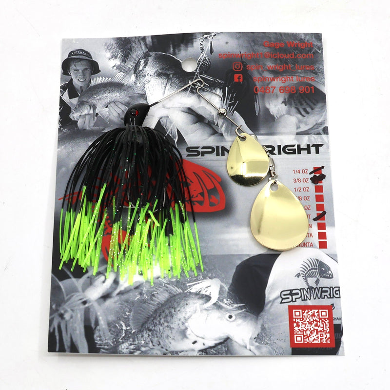 Load image into Gallery viewer, Spinwright 1/4oz Double Colorado Spinnerbaits
