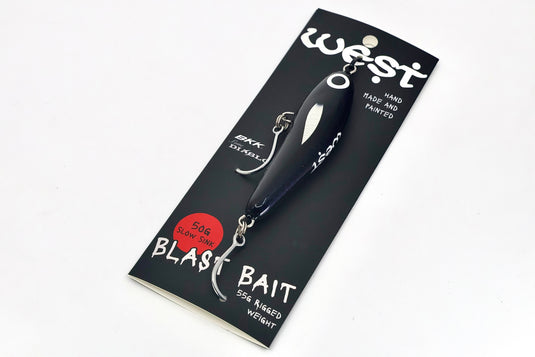 West Coast Poppers Blast Bait 2.0 - Slow Sink 120mm (Rigged)