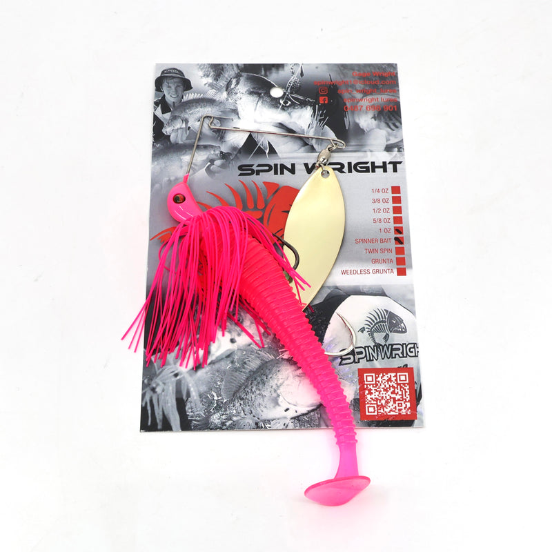 Load image into Gallery viewer, Spinwright 1oz Single Willow Spinnerbaits Rigged 6&quot;
