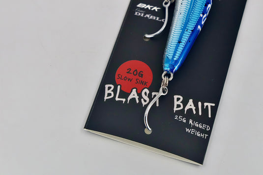 West Coast Poppers Blast Bait 2.0 - Slow Sink 90mm (Rigged)