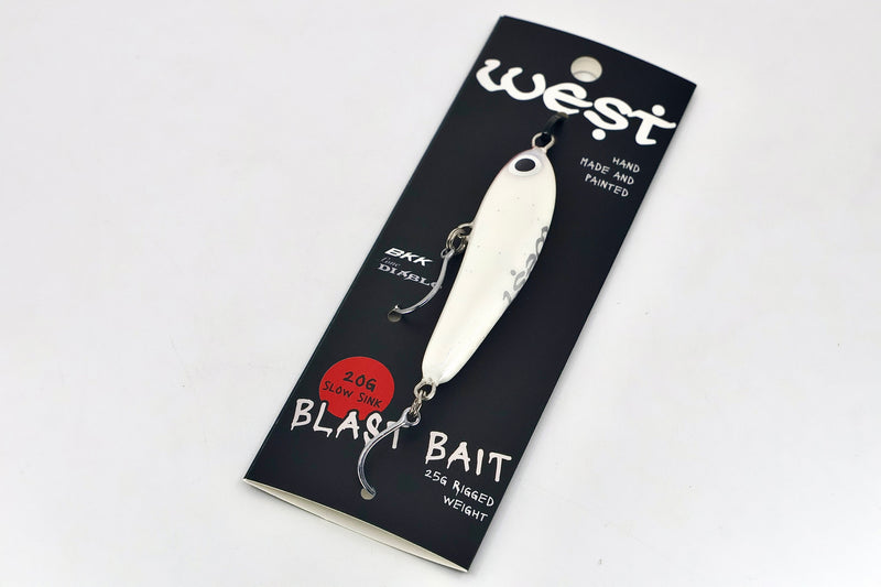 Load image into Gallery viewer, West Coast Poppers Blast Bait 2.0 - Slow Sink 90mm (Rigged)
