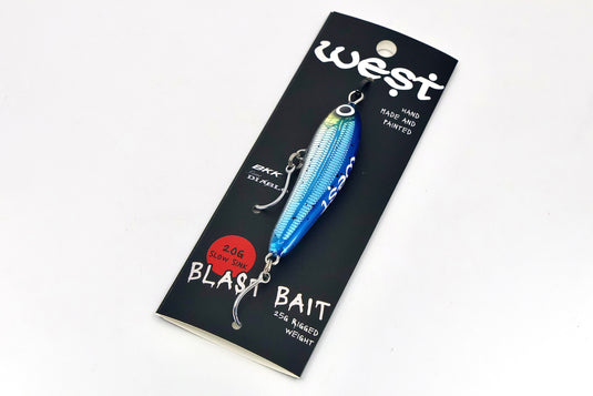 West Coast Poppers Blast Bait 2.0 - Slow Sink 90mm (Rigged)