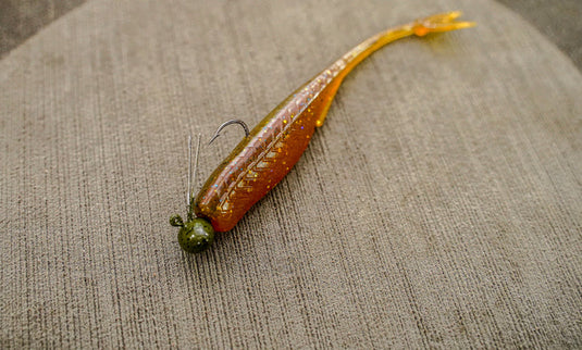6th Sense - Divine Ned Rig Football Heads (Green Pumpkin)