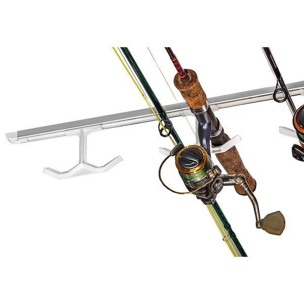 Load image into Gallery viewer, Hang-M-High Ceiling Fishing Rod Rack
