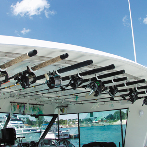 Load image into Gallery viewer, Trac-A-Rod Fishing Rod Rack
