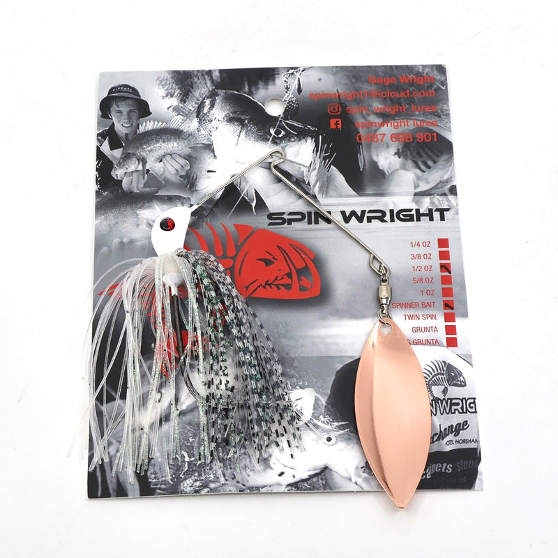 Load image into Gallery viewer, Spinwright 1/2oz Single Willow Spinnerbaits
