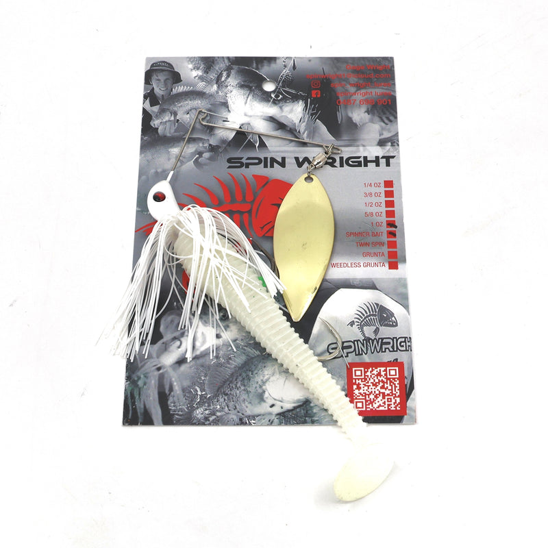 Load image into Gallery viewer, Spinwright 1oz Single Willow Spinnerbaits Rigged 6&quot;
