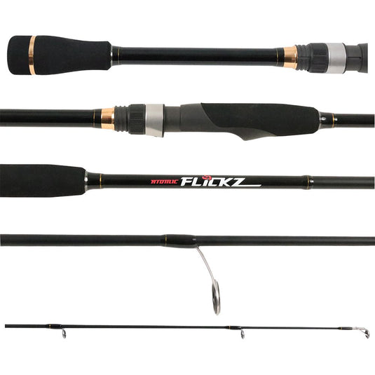 Atomic Flickz Spin Medium Light, 6’9, 2 pc, 6 – 16lb