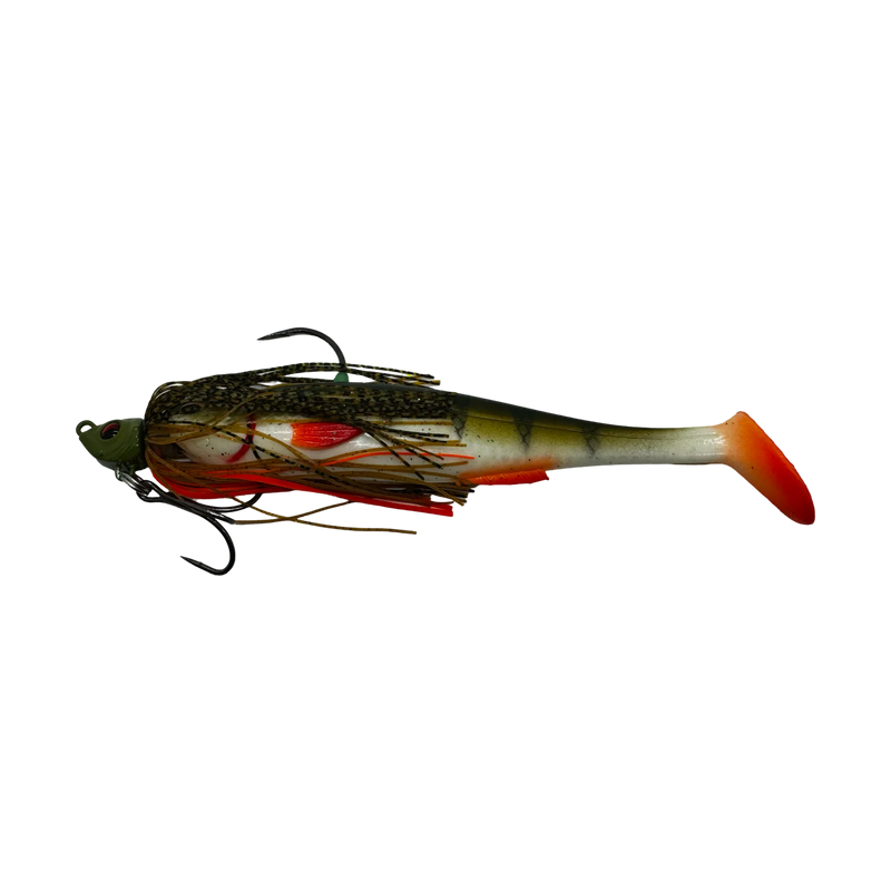 Load image into Gallery viewer, Spinwright 1oz Swim Jig x IRUKANJI 7”
