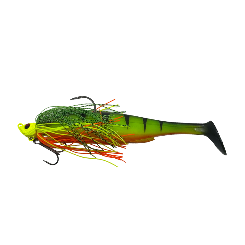 Load image into Gallery viewer, Spinwright 1oz Swim Jig x IRUKANJI 7”

