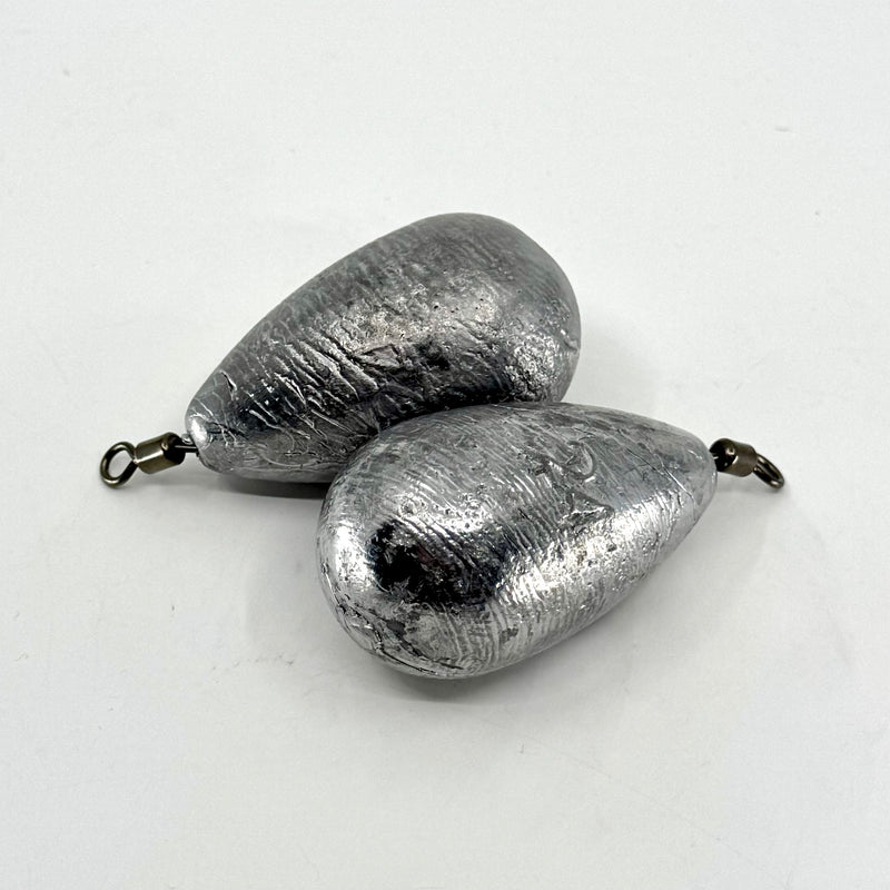 Load image into Gallery viewer, Fish Hard XXL Swivel Bomb Sinkers (Stainless Swivel)
