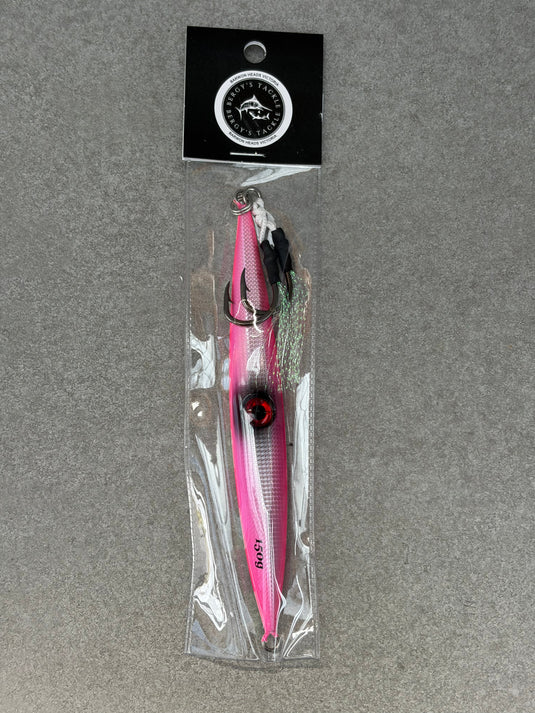 Bergy's Tackle - Pink Missile 150g Knife Jig
