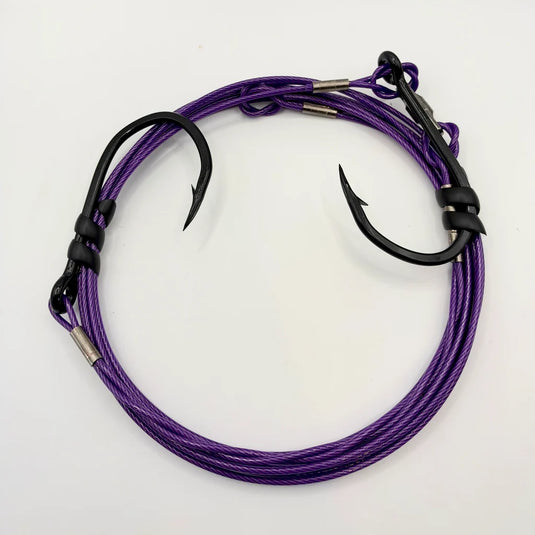 GameOver - Double Devil Offshore Shark Trace, 1000lb Nylon-Coated 5m