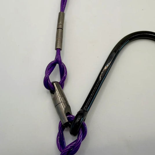GameOver - Double Devil Offshore Shark Trace, 1000lb Nylon-Coated 5m