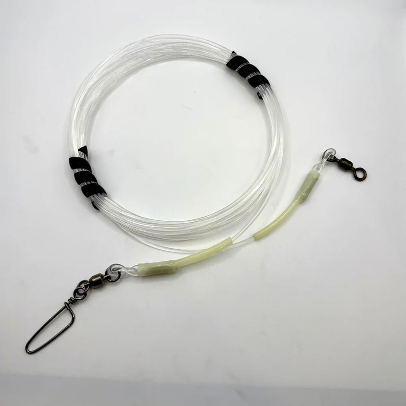 Load image into Gallery viewer, GameOver Heavy-Duty 650lb Pre-Trace Mono Leader
