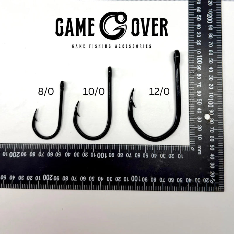 Load image into Gallery viewer, GameOver Devil Series - Double Devil Land-Based Shark Trace - 5m 700lb Nylon-Coated
