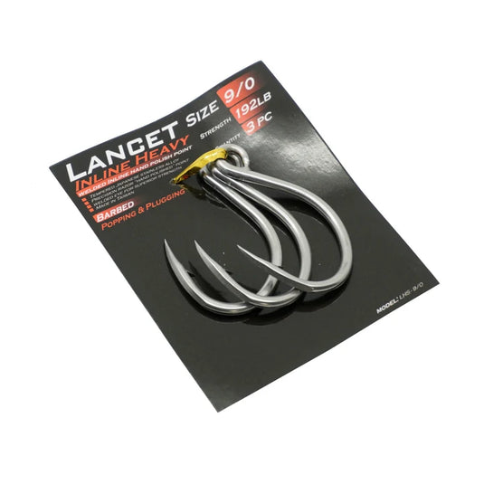 Ocean's Legacy Lancet - Inline Single Hook Heavy - Barbed