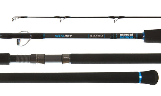 Nomad Heavy Jigging Rod 6ft 2in PE 2-3 20lb-40lb (Spin)