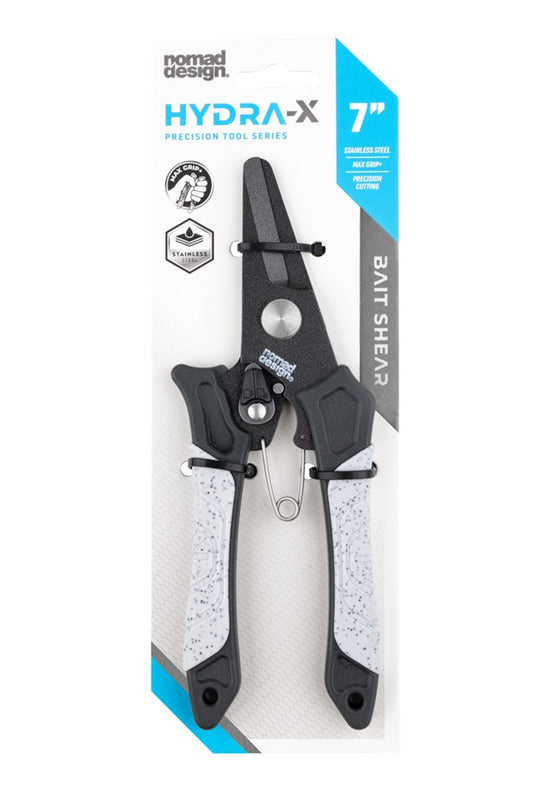 Nomad HYDRA-X 7" Bait Shears Stainless Tool