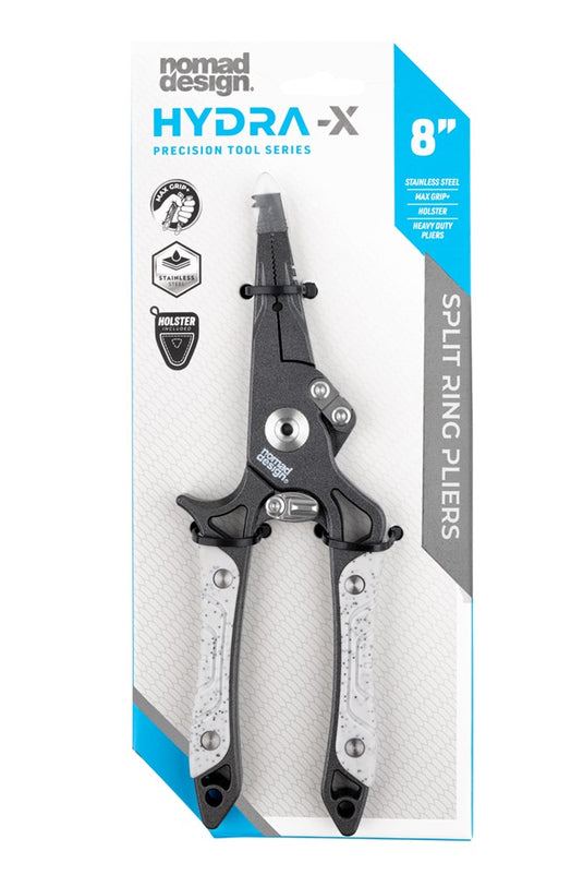 Nomad HYDRA-X 8" Split Ring Pliers Stainless Tool