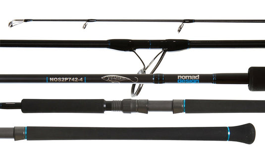 Nomad Offshore Spin Rod 7ft 4in 2pc PE 2-4 30lb-50lb
